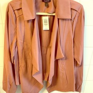 BNWT - Torrid Sz 1 - Mauve Jacket - Excellent